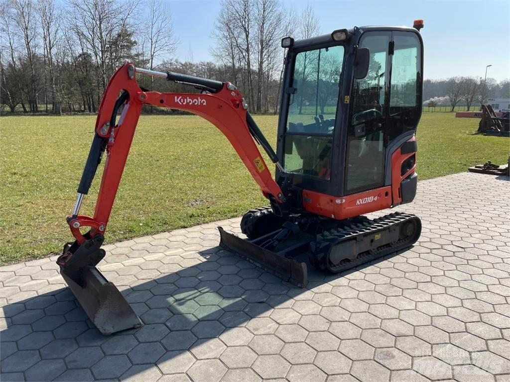 Kubota KX18-4 Minikaivukoneet < 7t