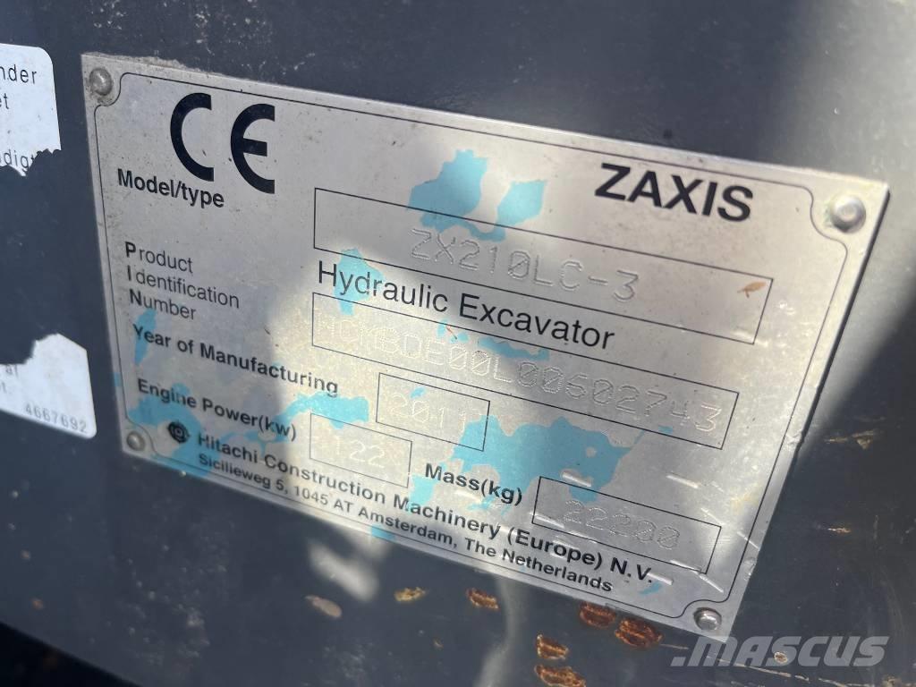 Hitachi ZX 210 LC-3 Telakaivukoneet