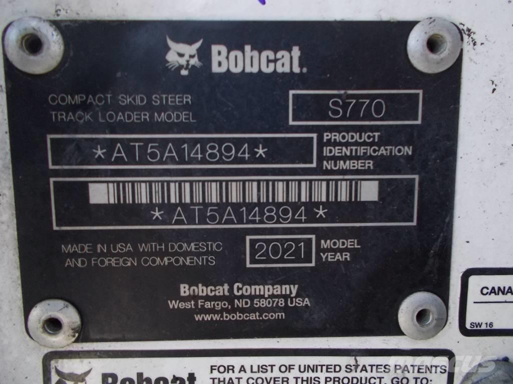 Bobcat S770 Liukuohjatut kuormaajat