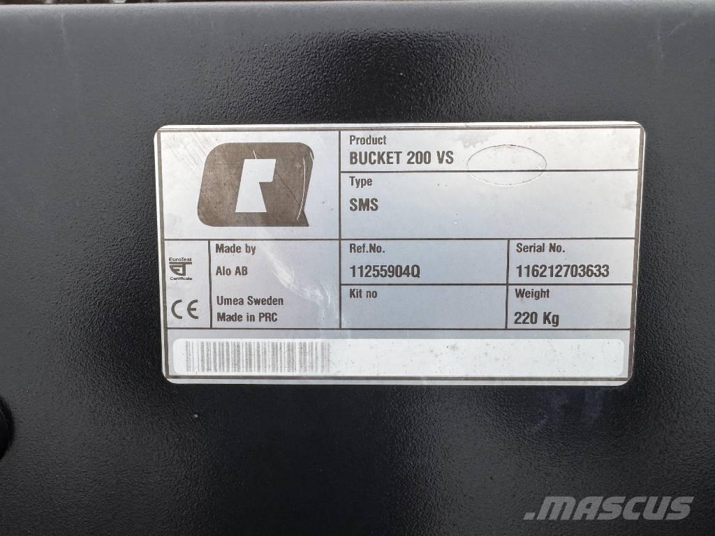 Quicke Skopa VS 200 Lisävarusteet ja komponentit