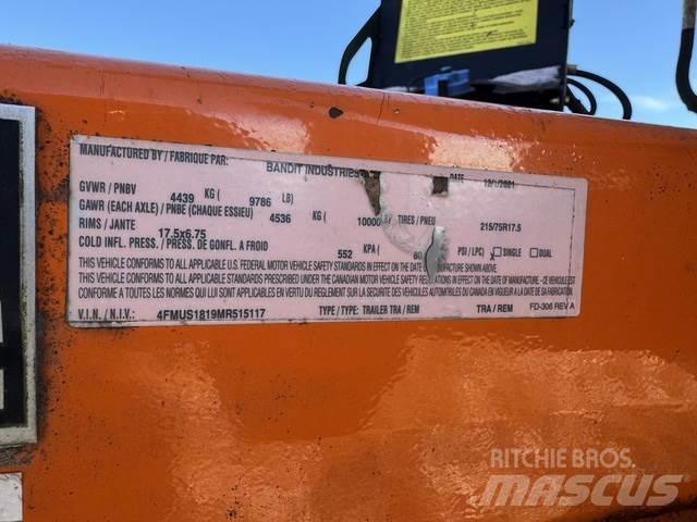 Bandit 255XP Jätteen silppurit