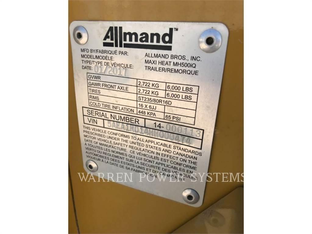 Allmand MH500 Lämmitys- ja sulatuslaitteet