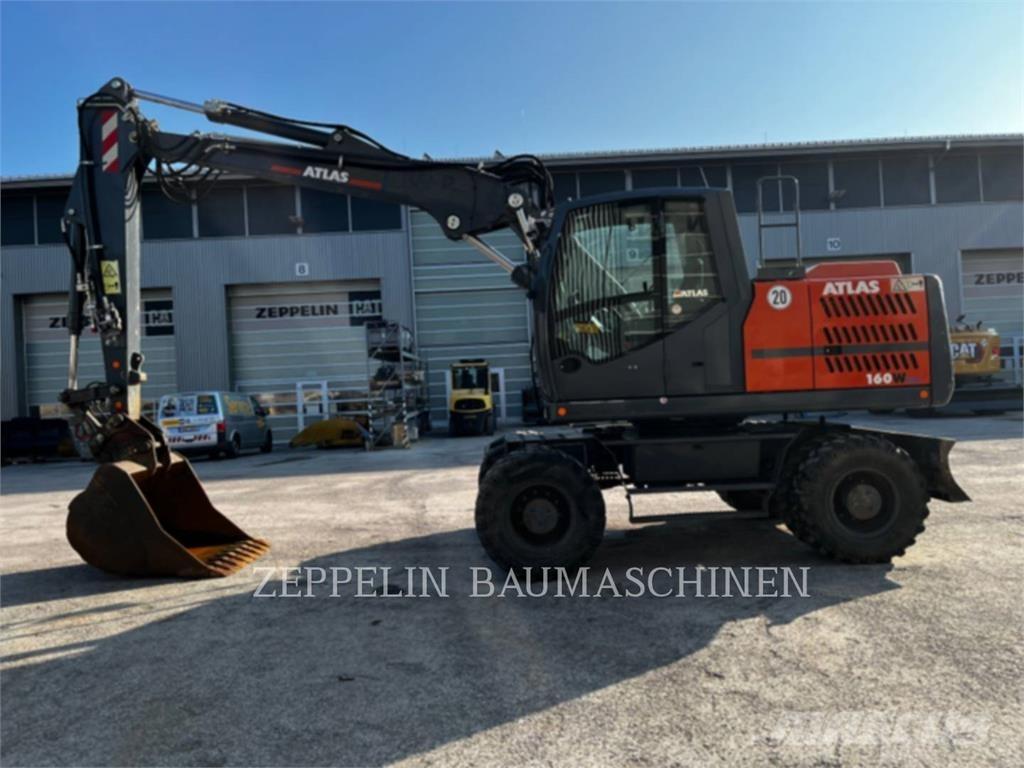 Atlas 160W Pyöräkaivukoneet