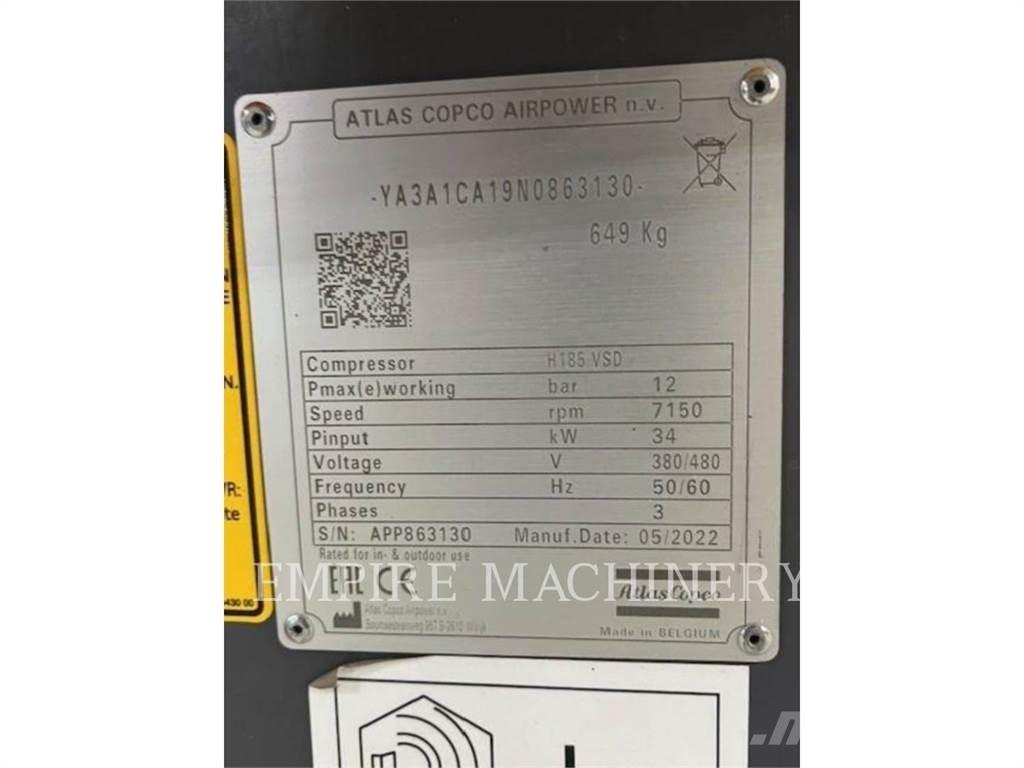 Atlas Copco H185 Kompressorit