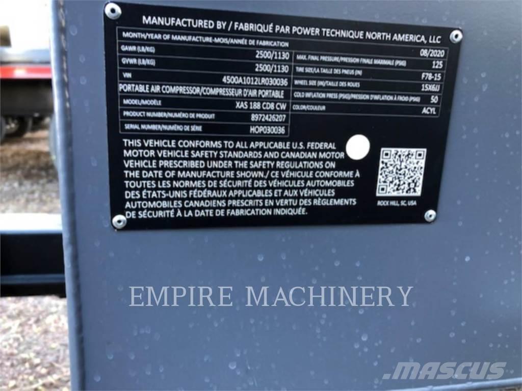 Atlas Copco XAS188CD Kompressorit