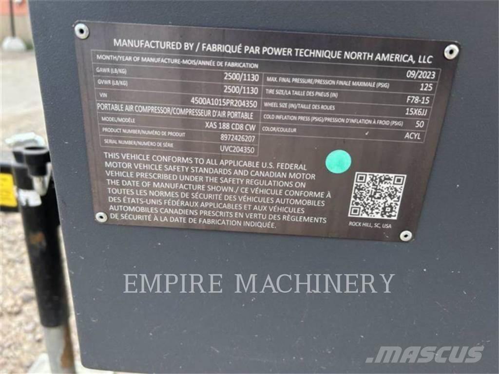 Atlas Copco XAS188CD Kompressorit