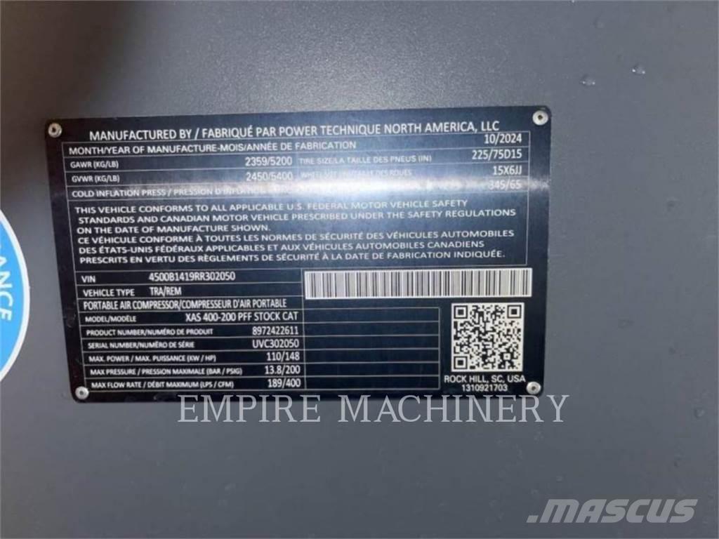 Atlas Copco XAS400CD Kompressorit