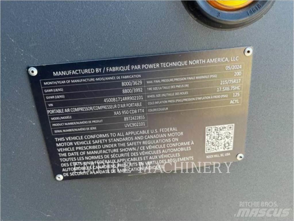 Atlas Copco XAS950CD Kompressorit