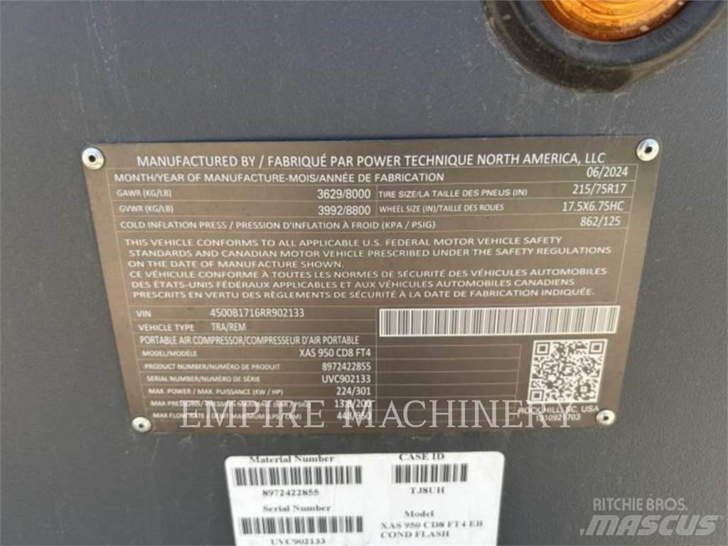 Atlas Copco XAS950CD Kompressorit