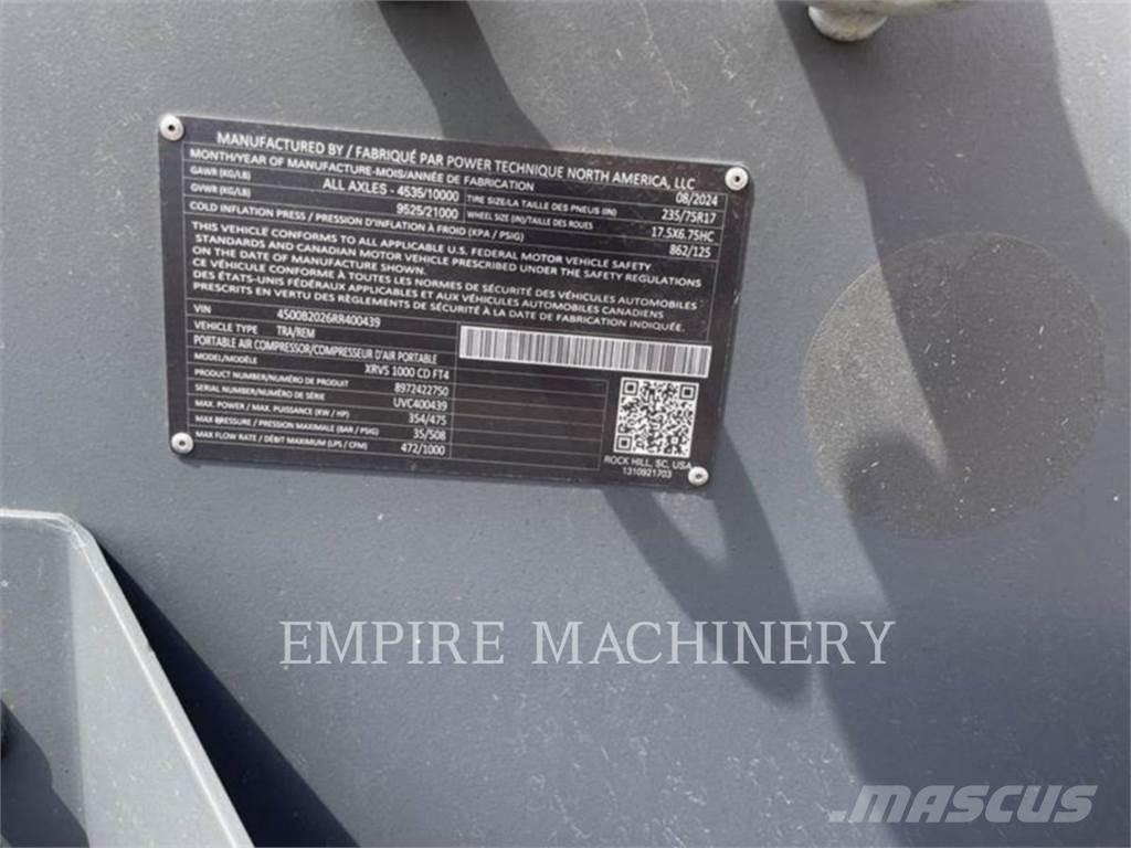 Atlas Copco XRVS1000CD Kompressorit