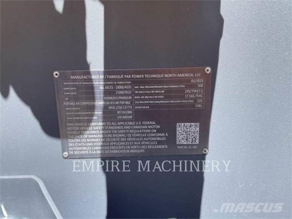 Atlas Copco XRVS1550CD Kompressorit