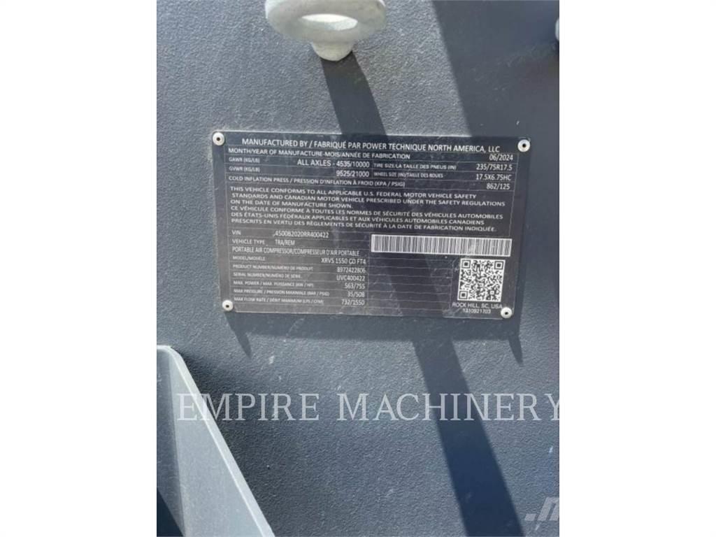 Atlas Copco XRVS1550CD Kompressorit