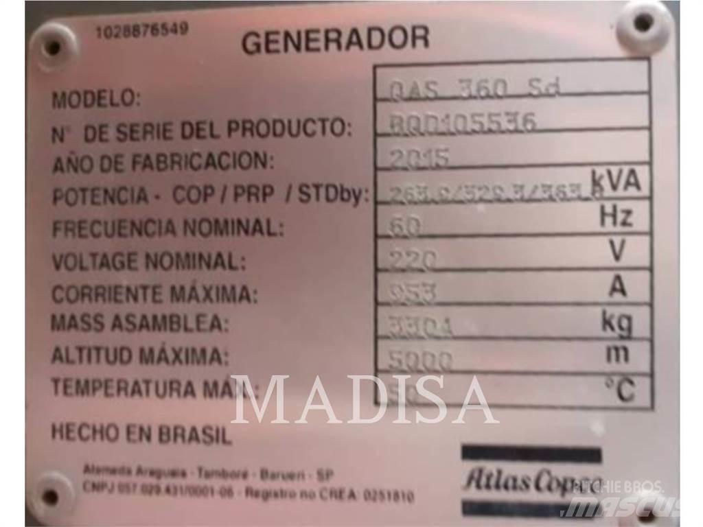 Atlas QAS360 Muut generaattorit