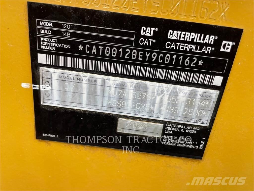 CAT 120 Tiehöylät