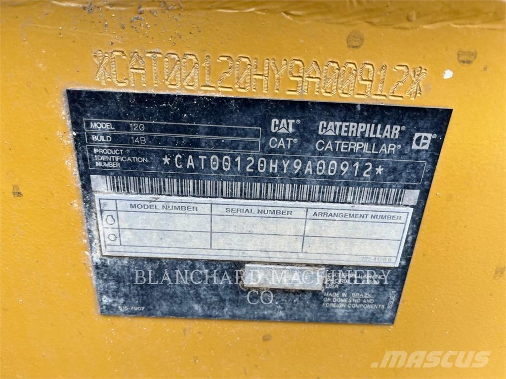 CAT 120 Tiehöylät