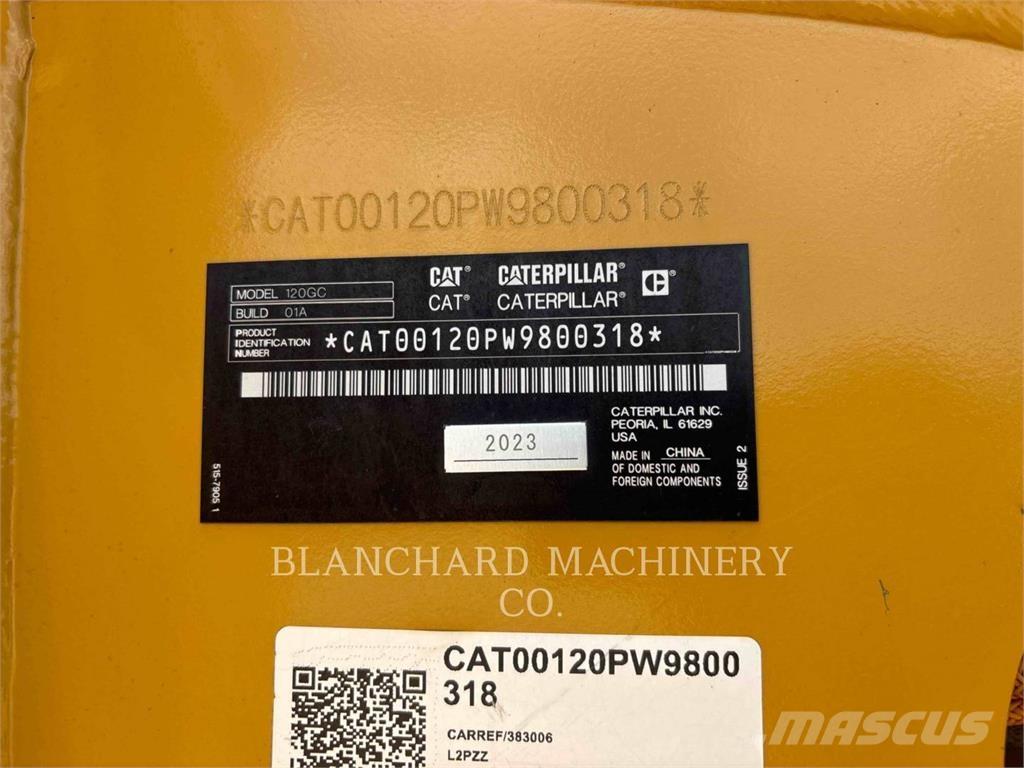 CAT 120-01GC Tiehöylät