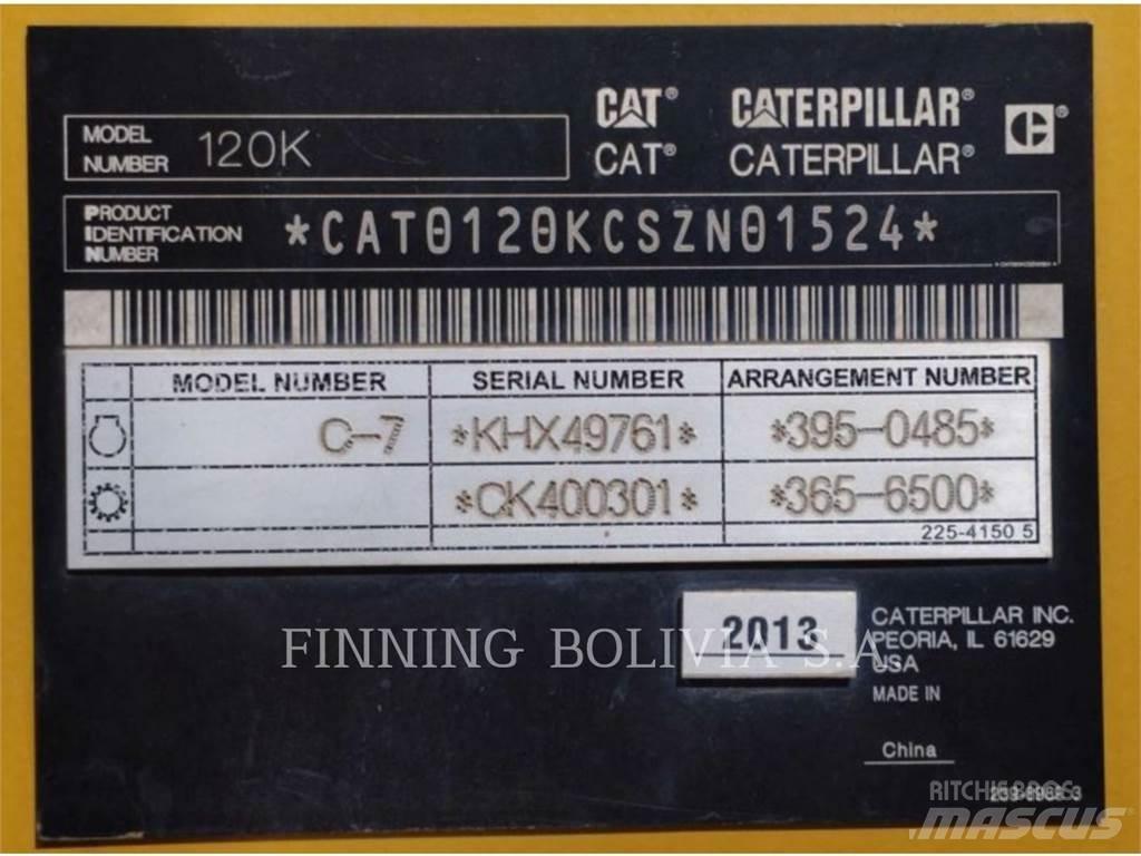CAT 120K Tiehöylät