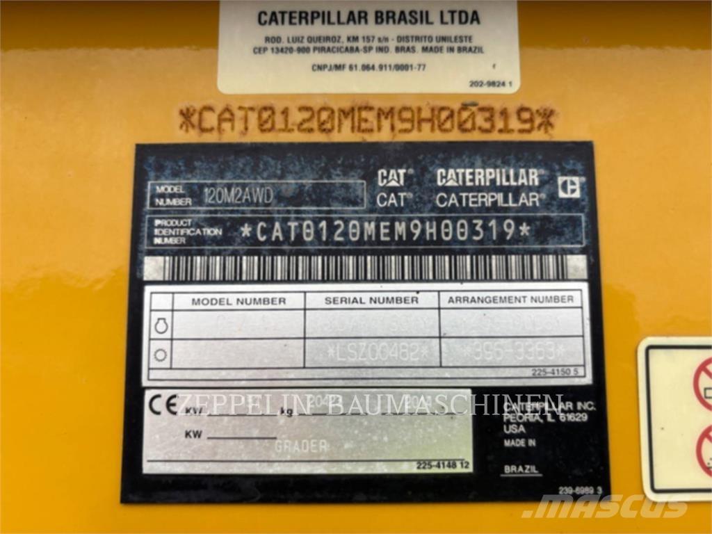 CAT 120M Tiehöylät