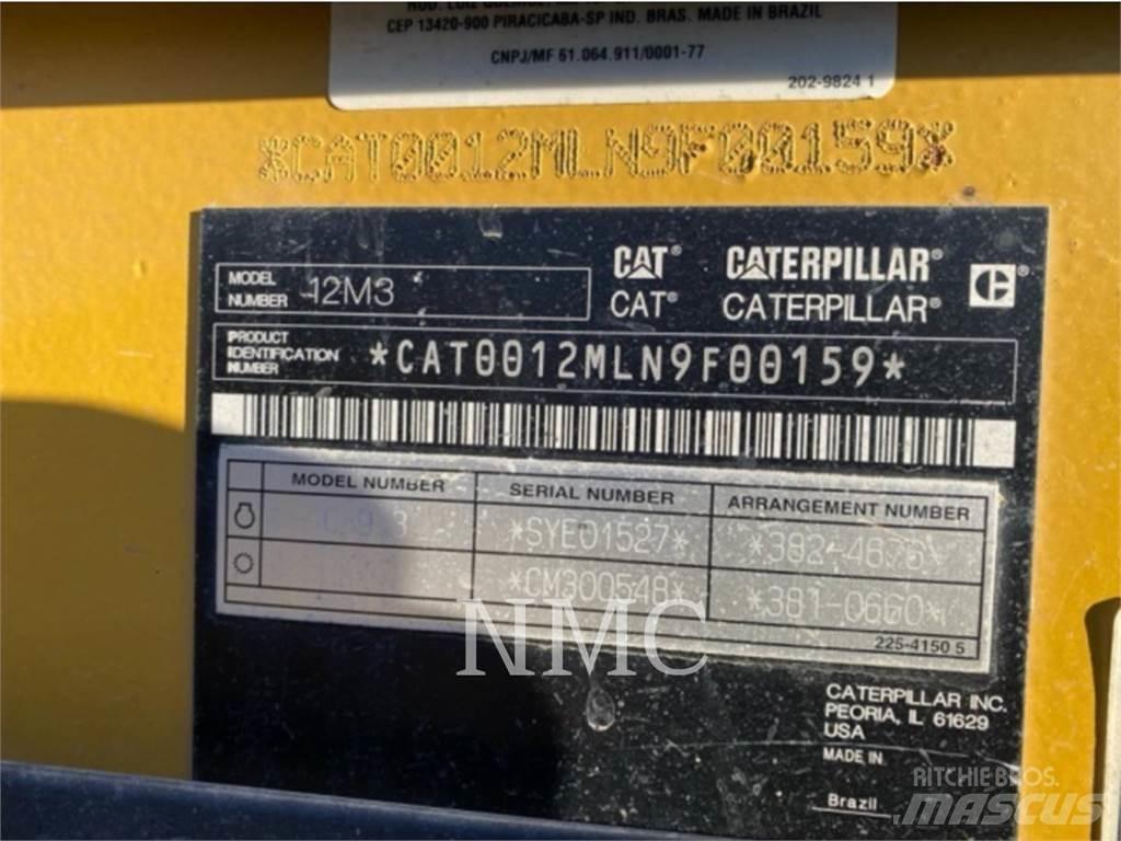 CAT 12M3 Tiehöylät