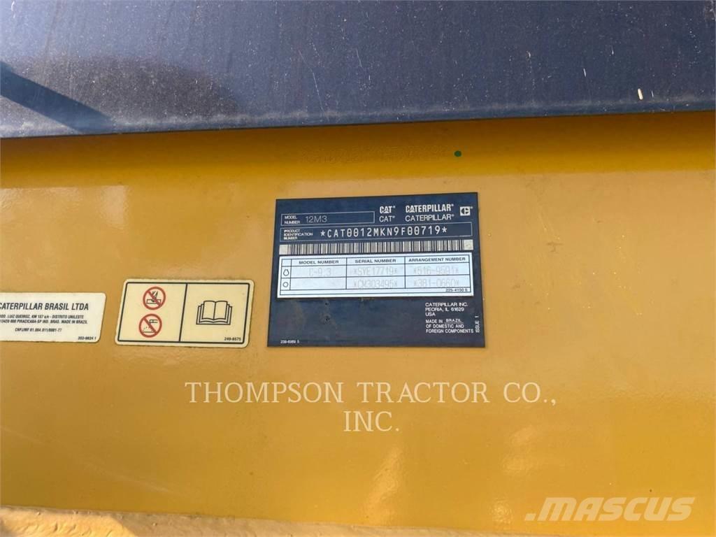CAT 12M3 Tiehöylät