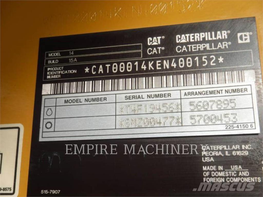 CAT 14-15 Tiehöylät