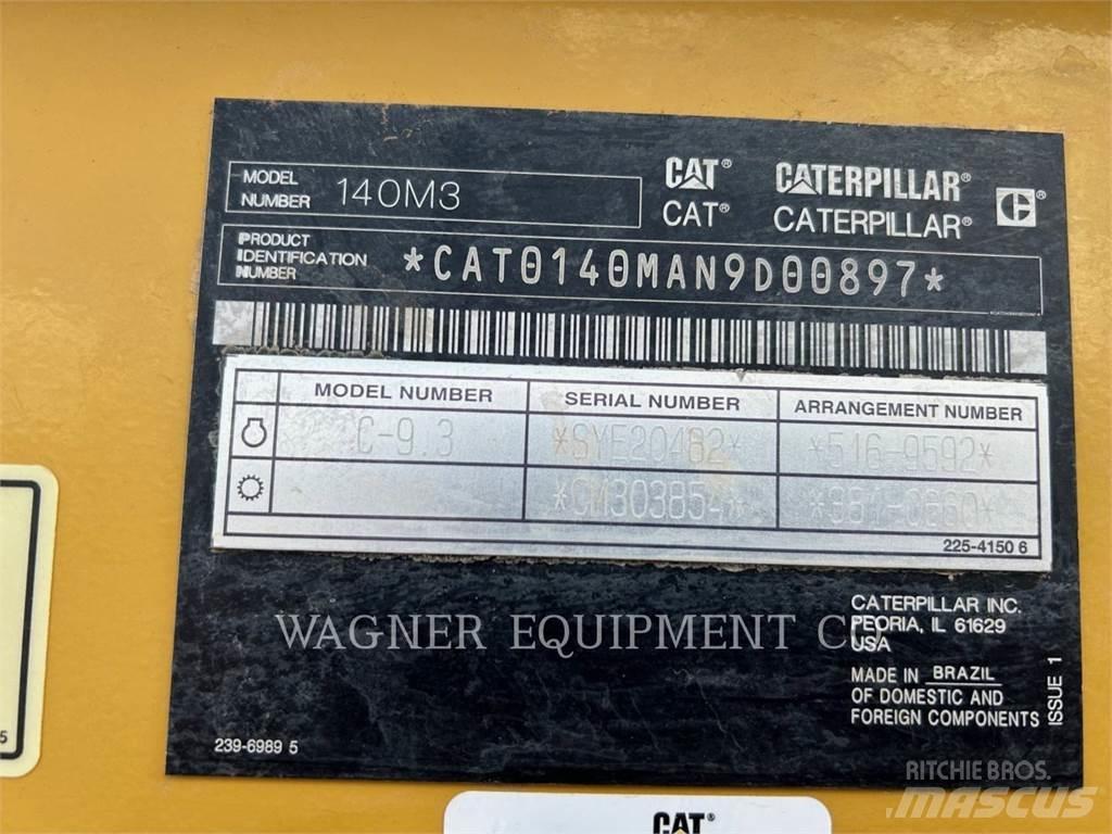 CAT 140M3 Tiehöylät