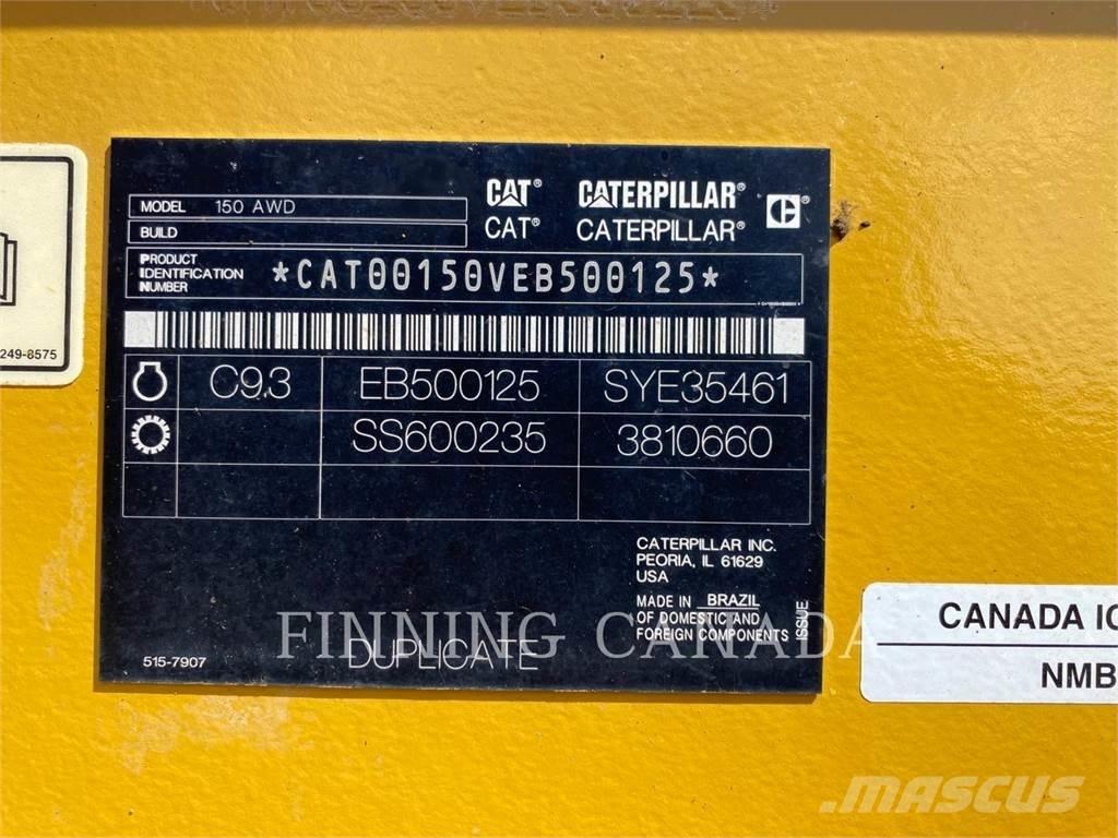 CAT 150-15 Tiehöylät