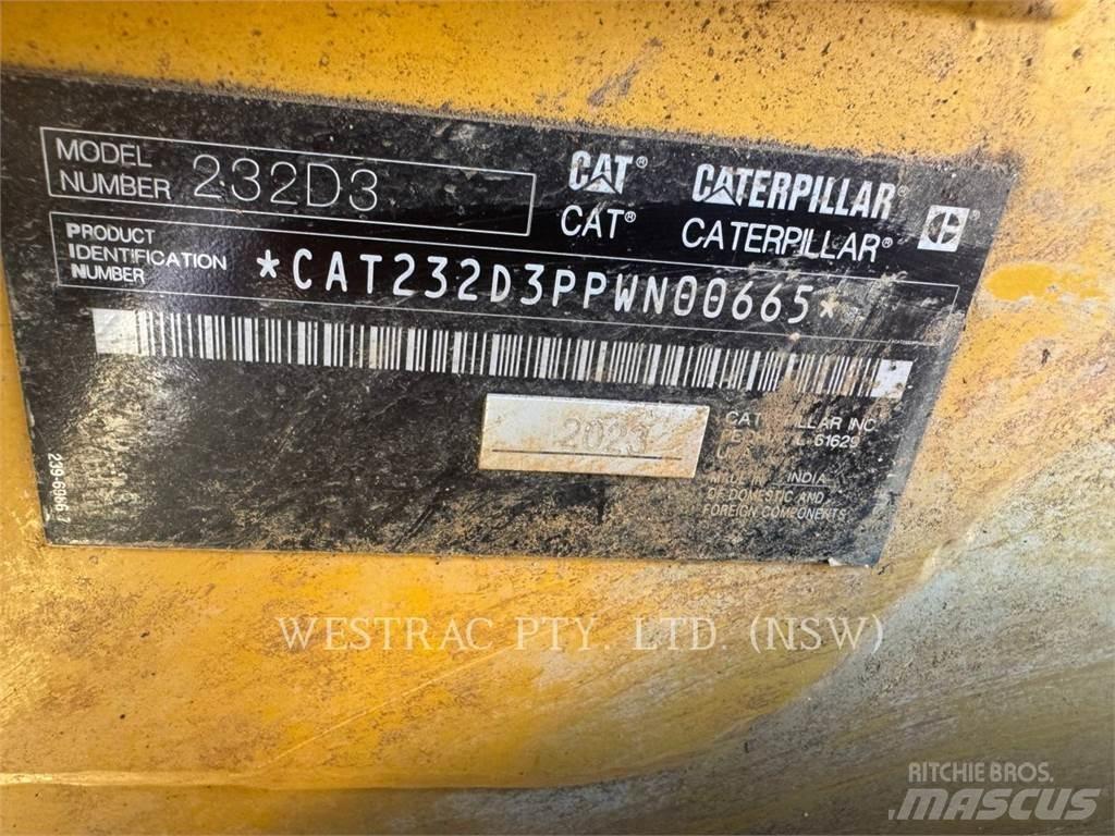 CAT 232D3LRC Liukuohjatut kuormaajat
