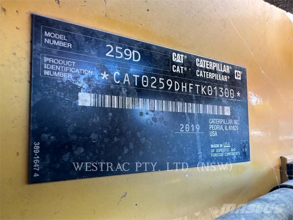 CAT 259D Telakuormaajat