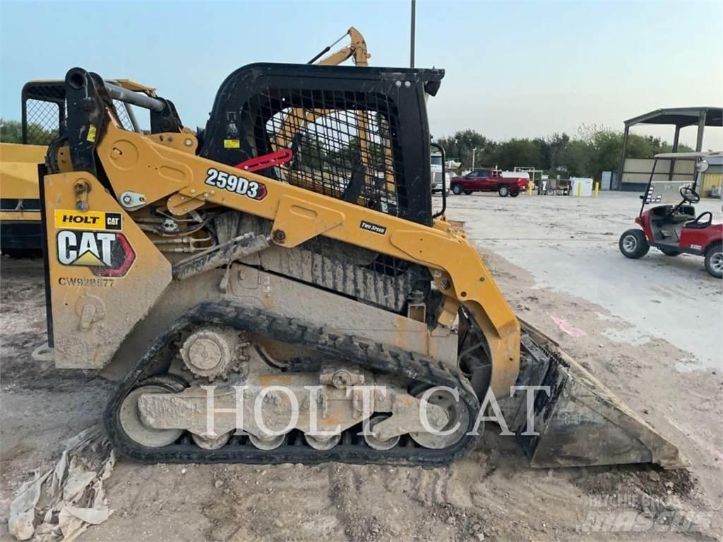 CAT 259D Telaketjupuskutraktorit