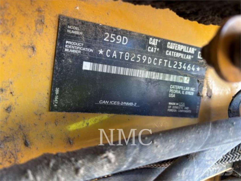 CAT 259D Liukuohjatut kuormaajat