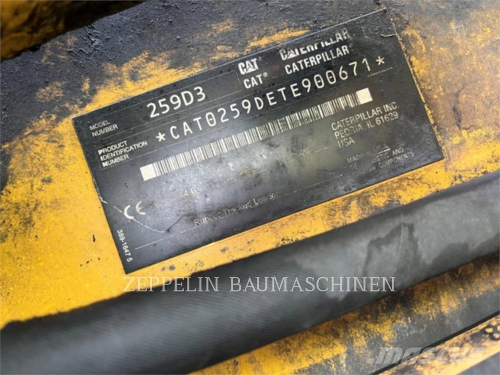 CAT 259D Liukuohjatut kuormaajat