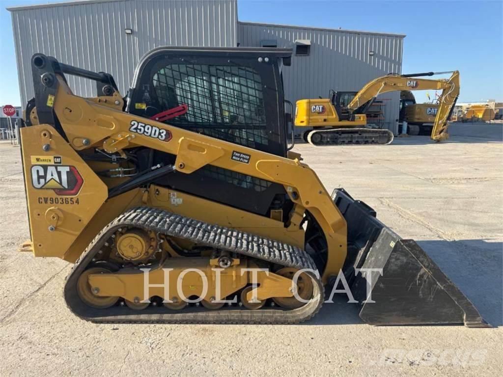 CAT 259D CAB Telakuormaajat