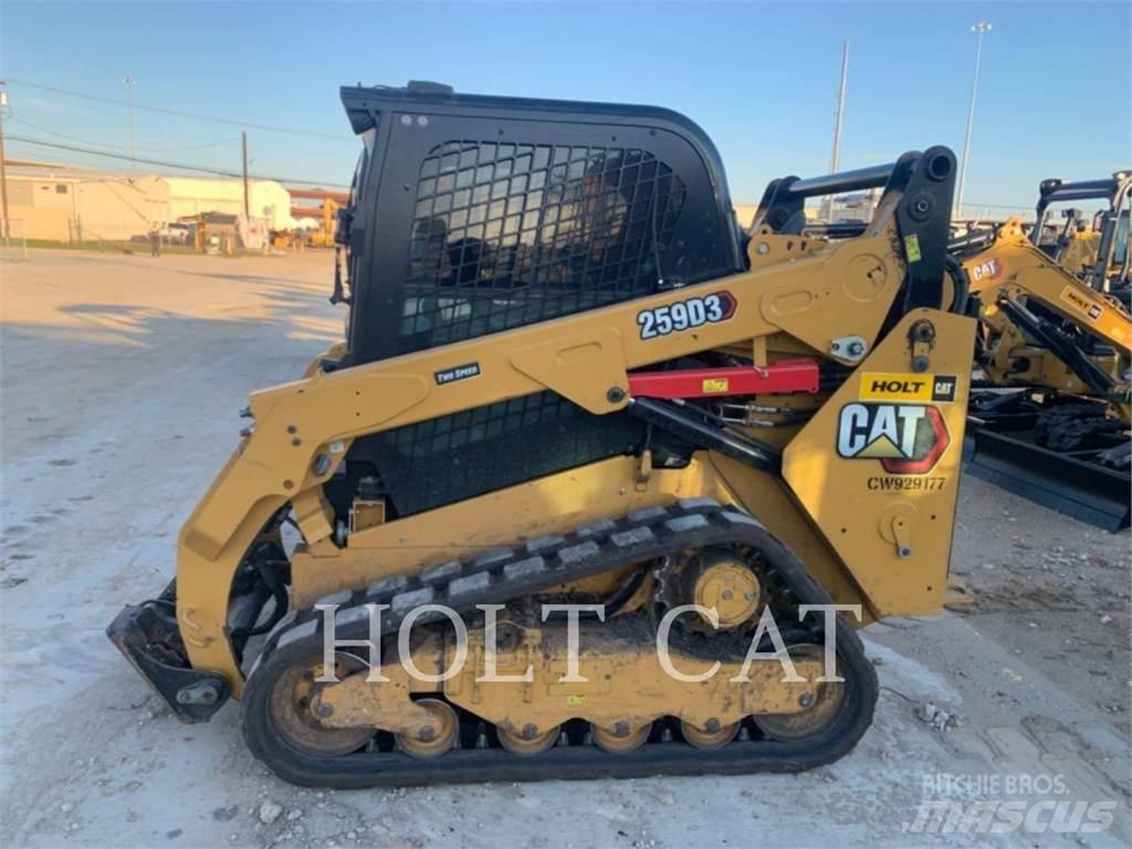 CAT 259D CAB Liukuohjatut kuormaajat
