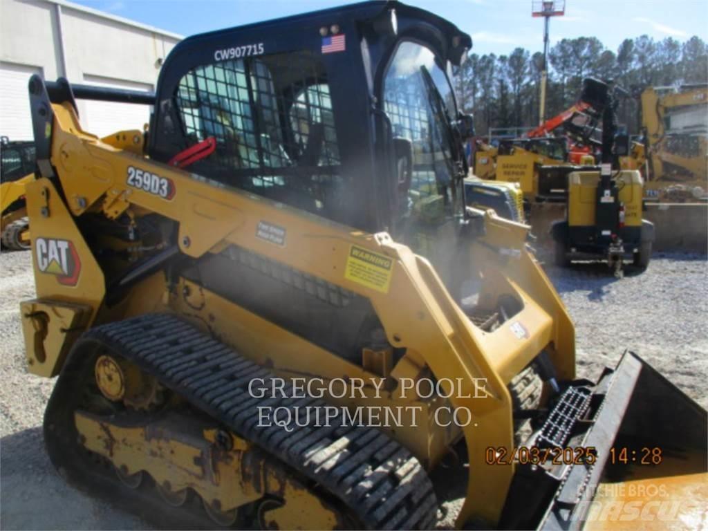 CAT 259D3 Telakuormaajat