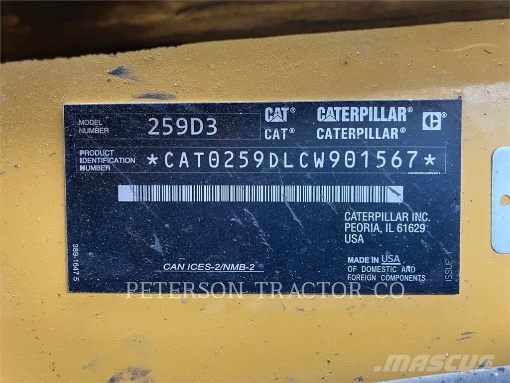 CAT 259D3 Liukuohjatut kuormaajat