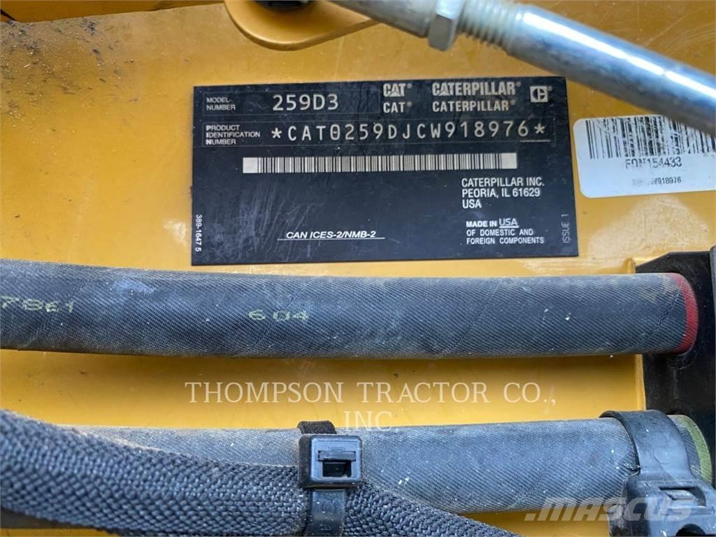 CAT 259D3 Telakuormaajat
