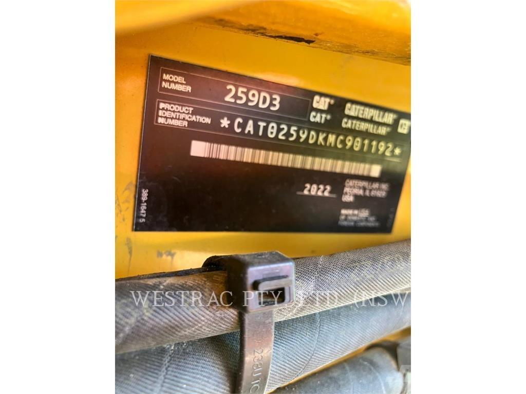 CAT 259D3 Telakuormaajat