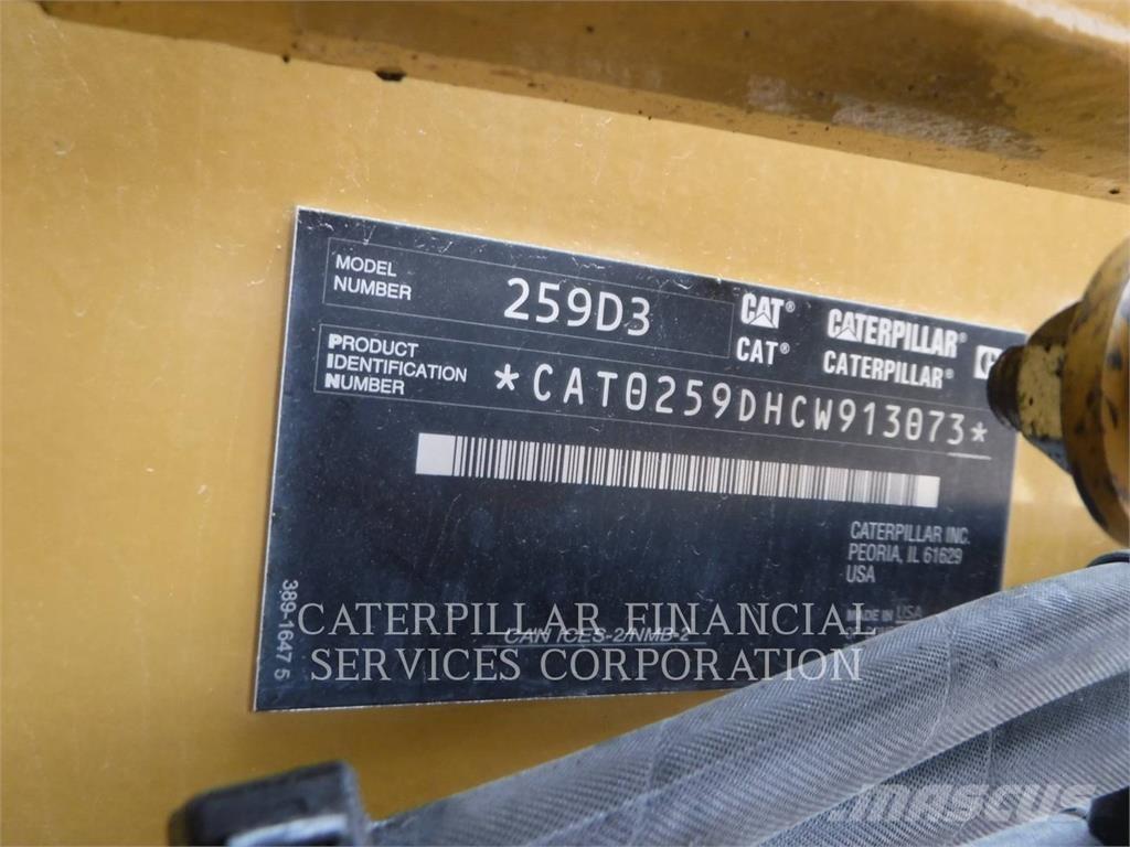 CAT 259D3 Telakuormaajat