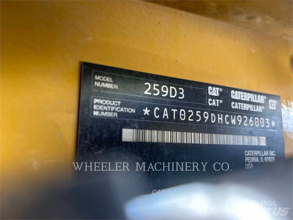 CAT 259D3 C3H2 Telakuormaajat