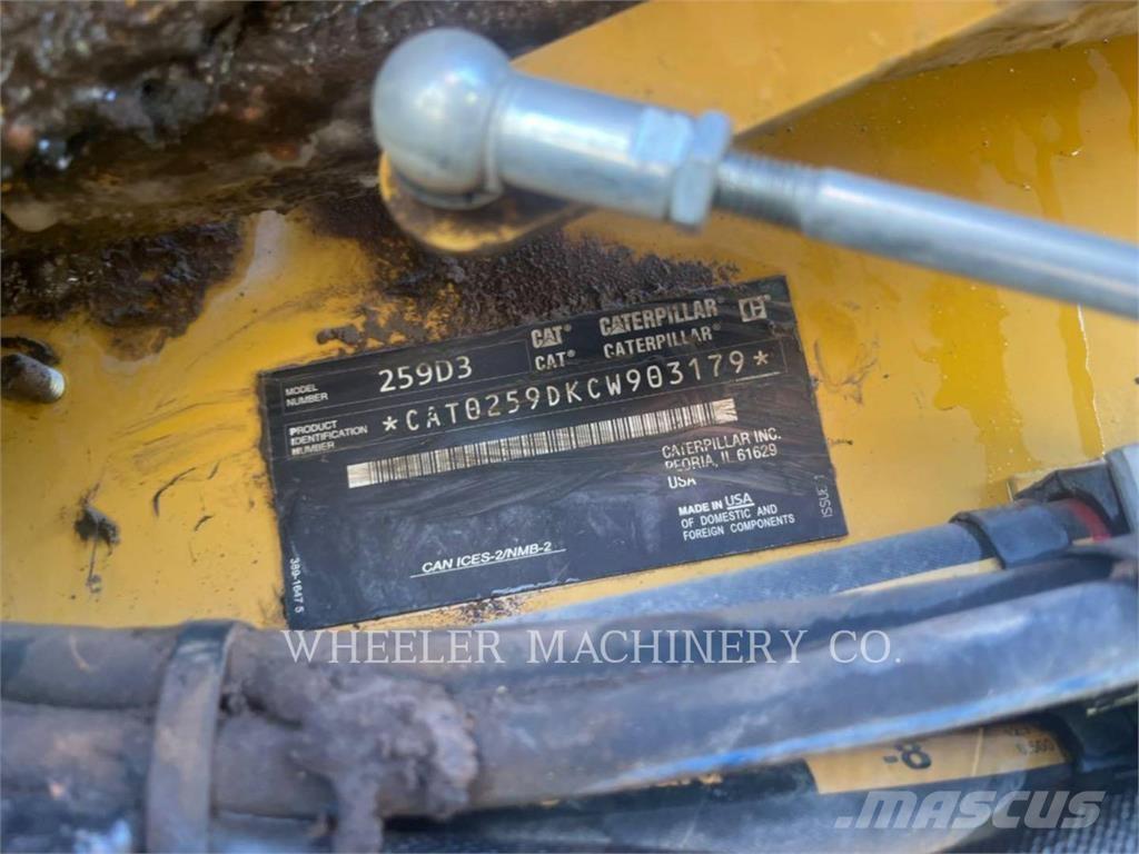 CAT 259D3 C3H2 Telakuormaajat