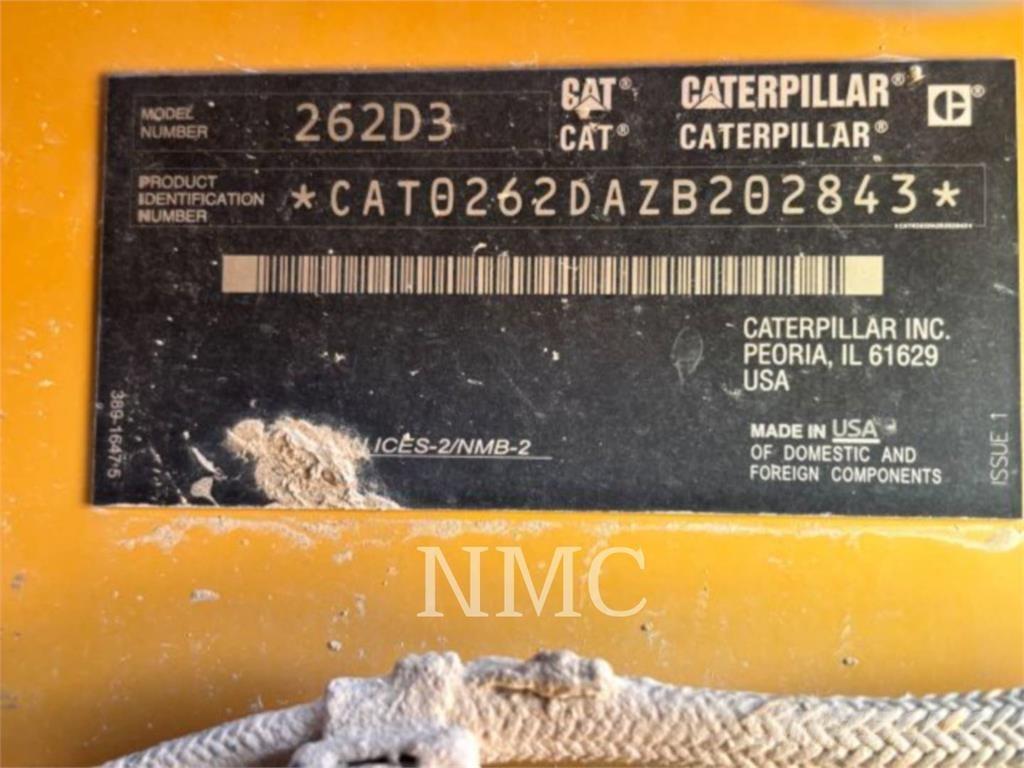 CAT 262D3 Liukuohjatut kuormaajat