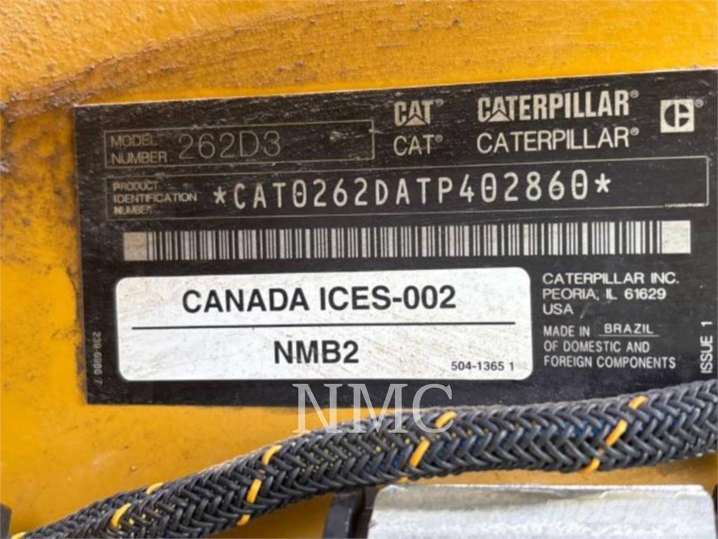 CAT 262D3 Liukuohjatut kuormaajat
