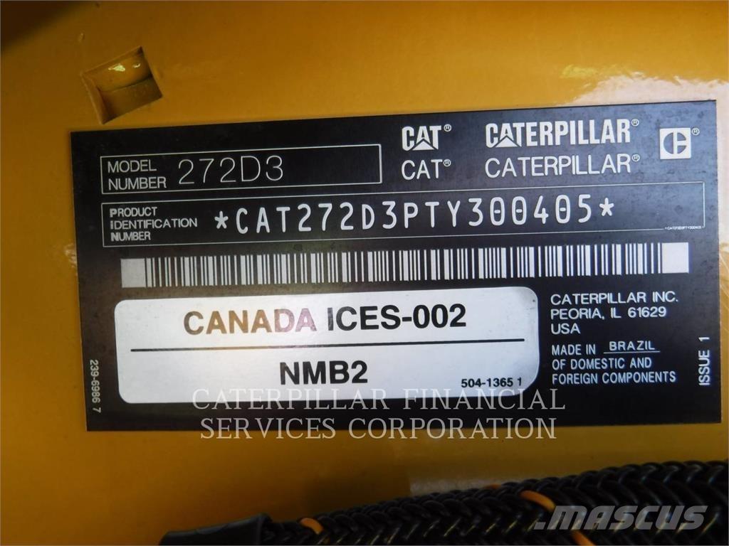 CAT 272D3HF Liukuohjatut kuormaajat
