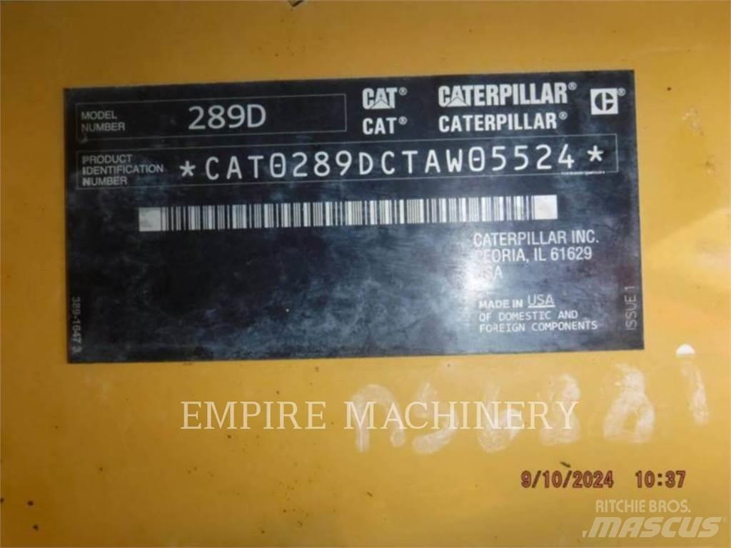 CAT 289D Liukuohjatut kuormaajat
