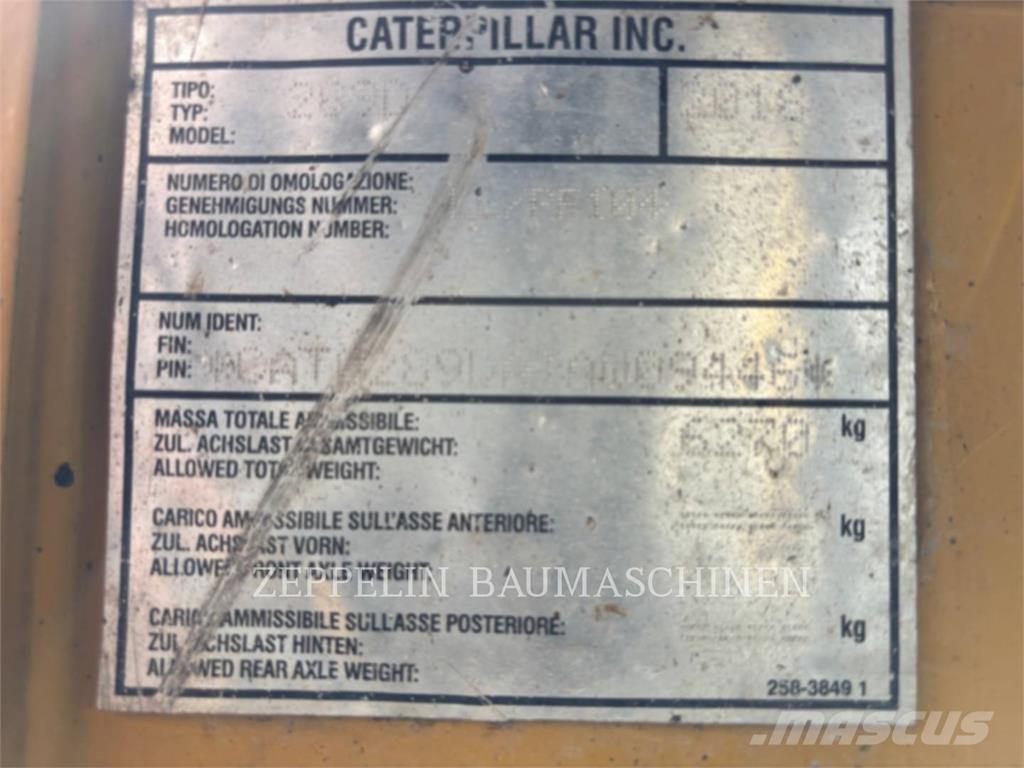 CAT 289D Liukuohjatut kuormaajat