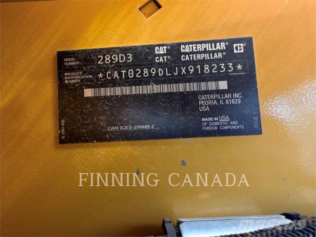 CAT 289D3 Telakuormaajat