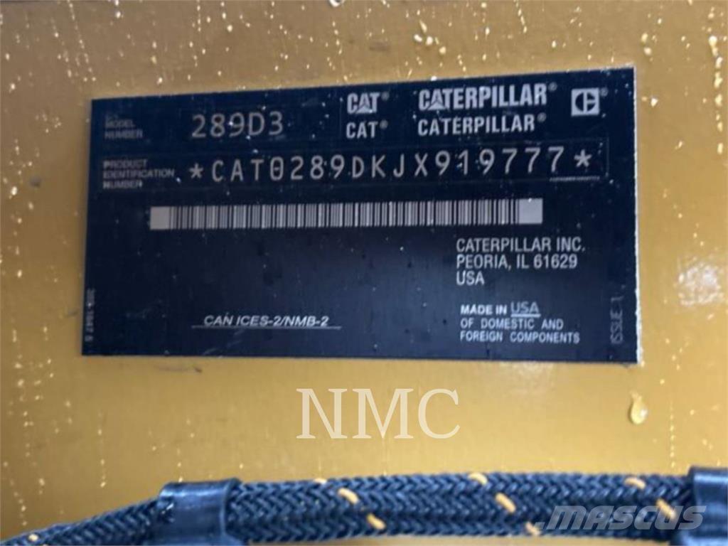 CAT 289D3 Telakuormaajat