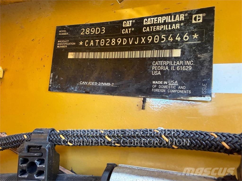 CAT 289D3 Telakuormaajat