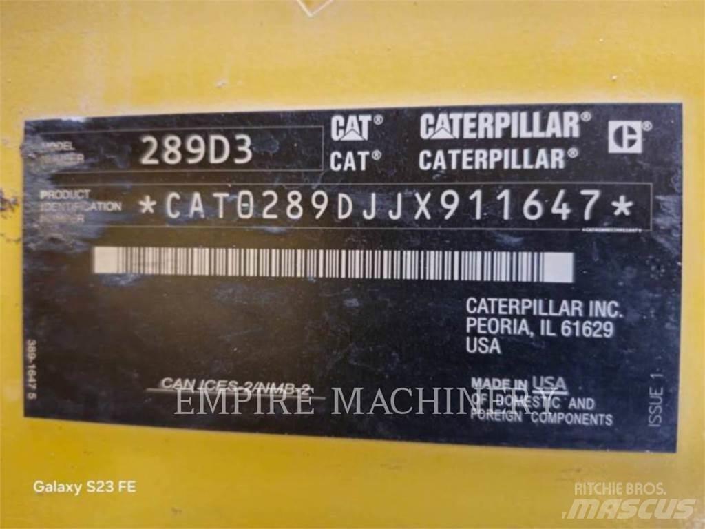 CAT 289D3 CA Liukuohjatut kuormaajat